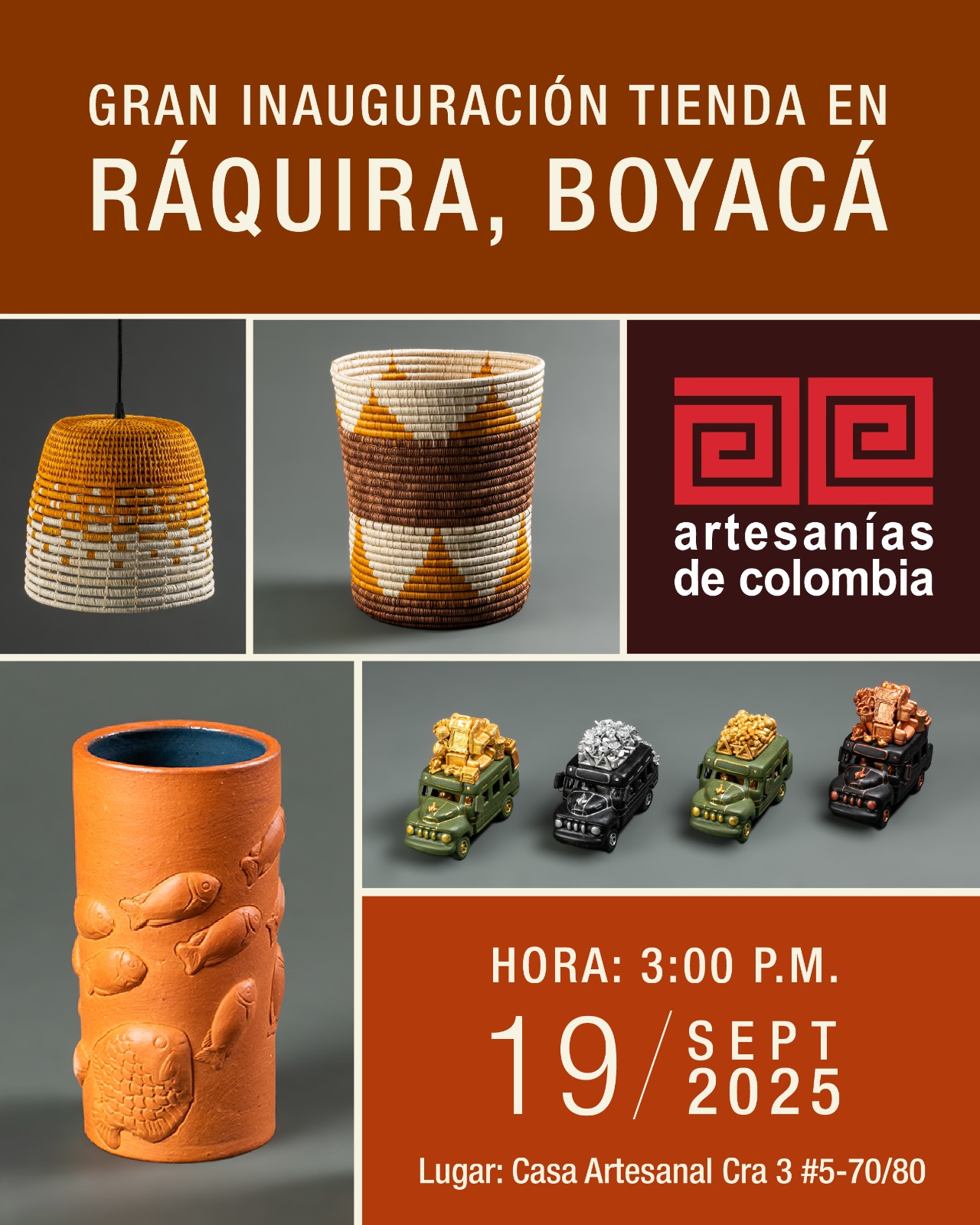 Artesanías de Colombia inaugura la Casa del artesano en Ráquira