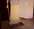 Silla columpio para una persona