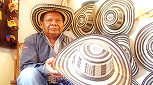 Sombrero vueltiao - Maestro Marcial Montalvo