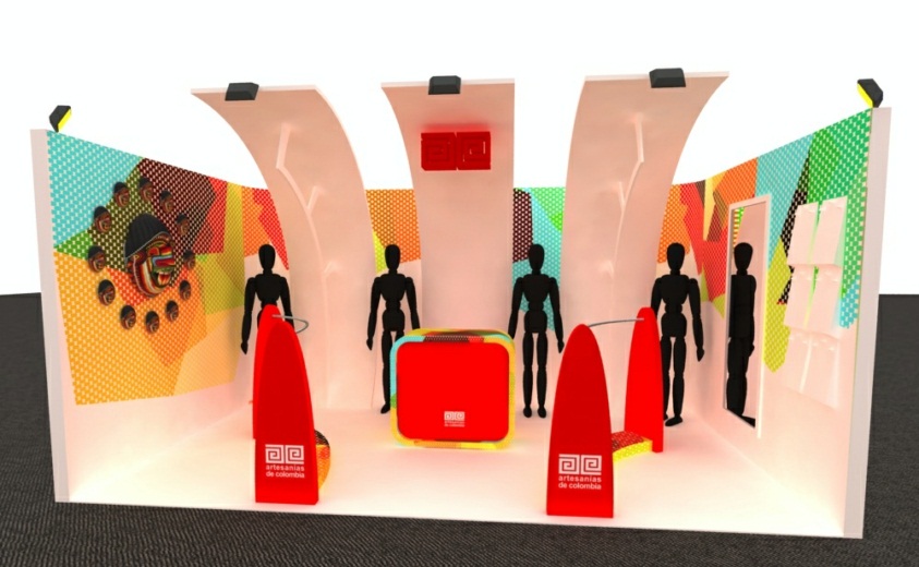 Stand para Colombiamoda 2013