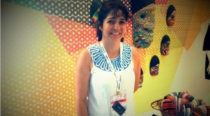 Artesana Rubiela Grisales en Colombiamoda 2013