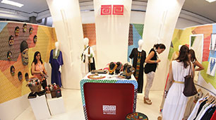 Stand Artesanías de Colombia en Colombiamoda 2013