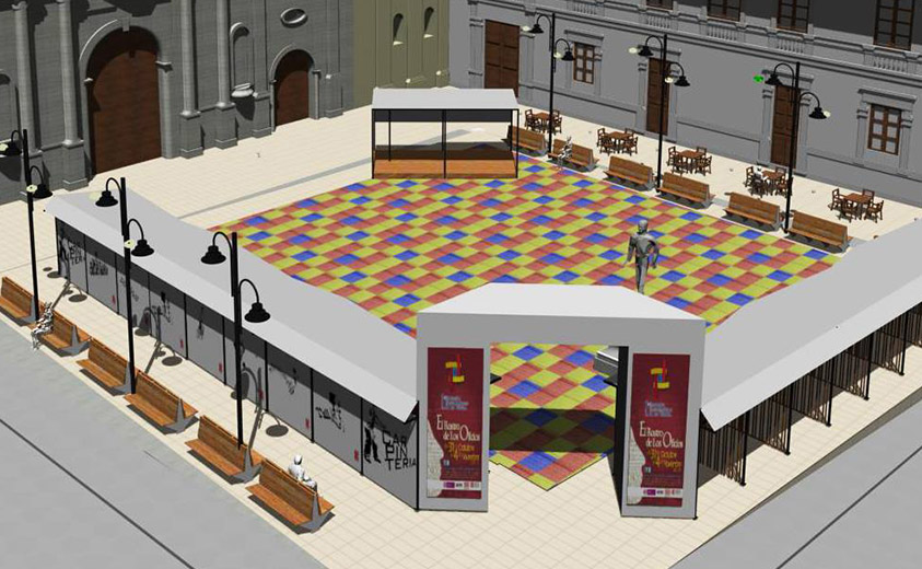 Plaza San Francisco, Popayán
