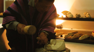 Paulino Mojonboy, artesano de Sibundoy, Putumayo