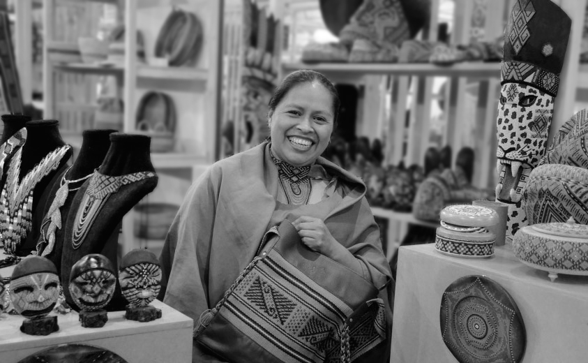 Artesana Doris Joijay. Pasto - Nariño