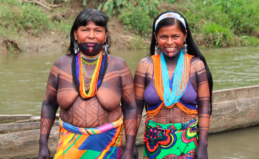 Elena y Libia Hachito.