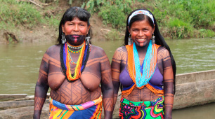 Elena y Libia Hachito.