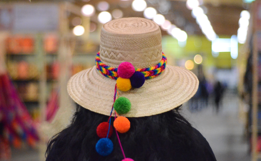 Un recorrido por la diversidad étnica de Colombia Pabellón "Étnico", Expoartesanías 2017.