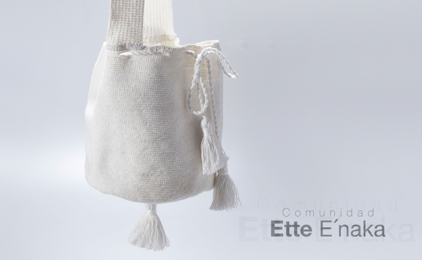 Mochila de la comunidad Narakajmanta, pueblo indígena Ette E’naka Mochila de la comunidad Narakajmanta, pueblo indígena Ette E’naka