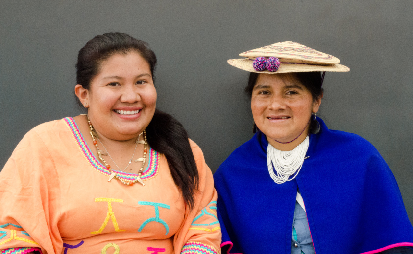 Irene Katherine Jayariyú Ipuana y Maria Cecilia Tombé Morales Irene Katherine Jayariyú Ipuana y Maria Cecilia Tombé Morales