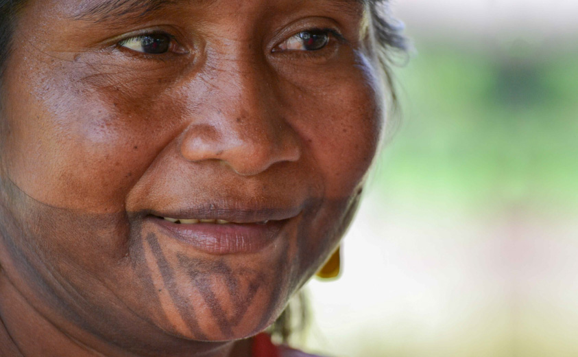 Mujer indígena de Colombia Mujer indígena de Colombia