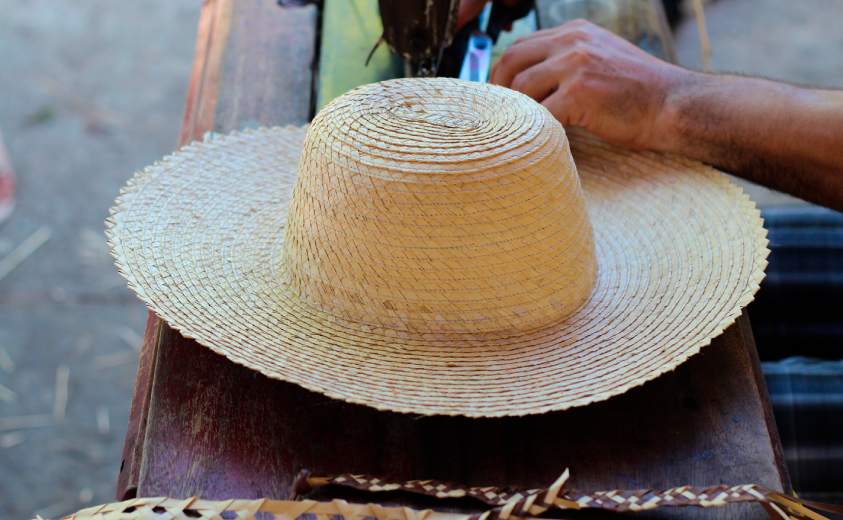 Sombrero elaborado en palma sará Sombrero elaborado en palma sará