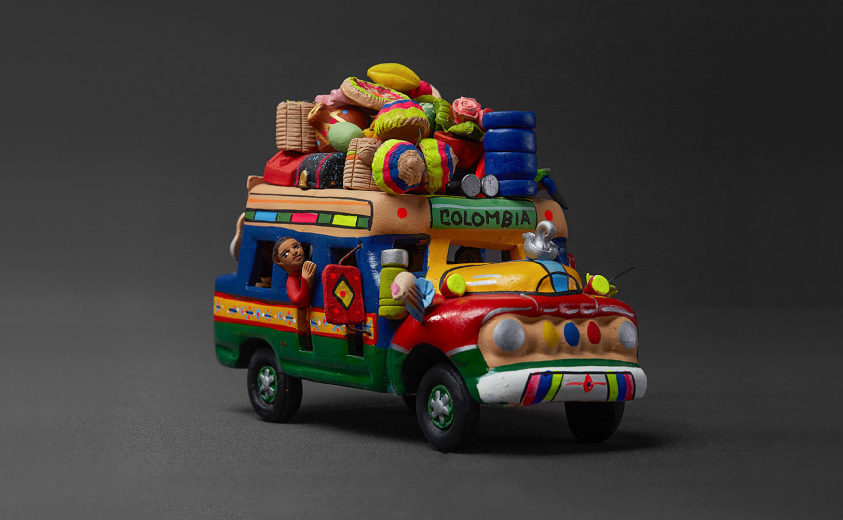 Chiva de Pitalito, Huila artesanía tradicional de Colombia