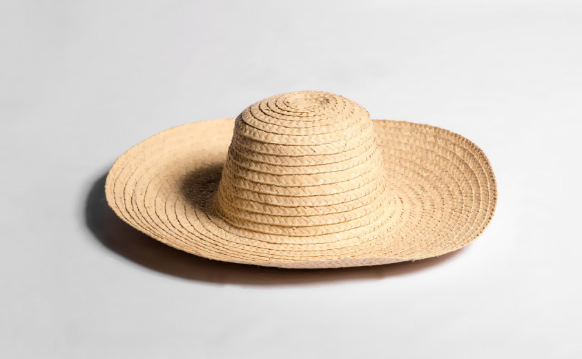 Sombrero típico tolimense tejido en pindo Sombrero típico tolimense tejido en pindo