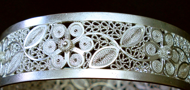 Anillo en filigrana de Mompox 