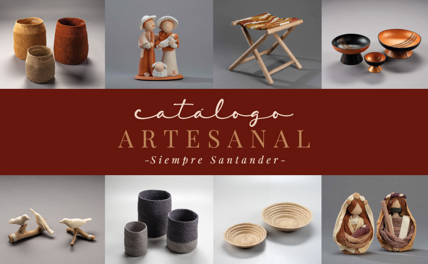 Siempre Santander, catálogo de artesanías