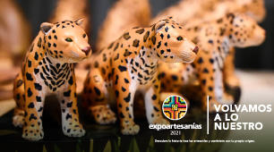 Producto de nuestro programa Diseño Colombia en Expoartesanías 2021
