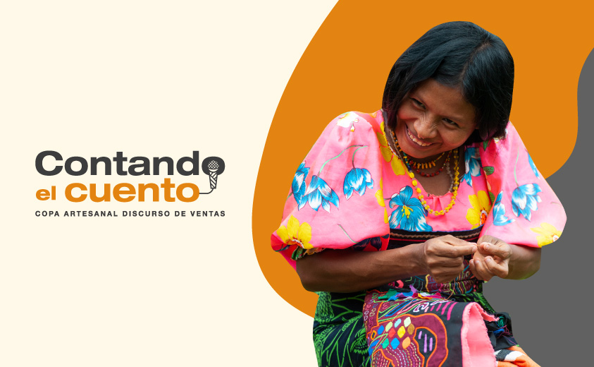 Imagen oficial de la Copa Artesanal del Discurso de Ventas: ‘Contando el Cuento’.