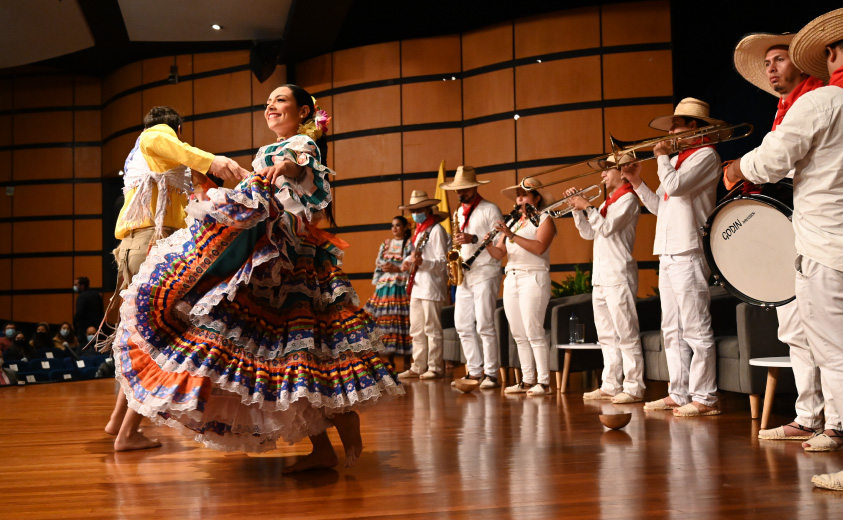 Foto de un grupo musical 