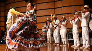 Foto de un grupo musical 