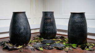 Obras de la exposición ‘Rituales, saberes y tejidos’ 