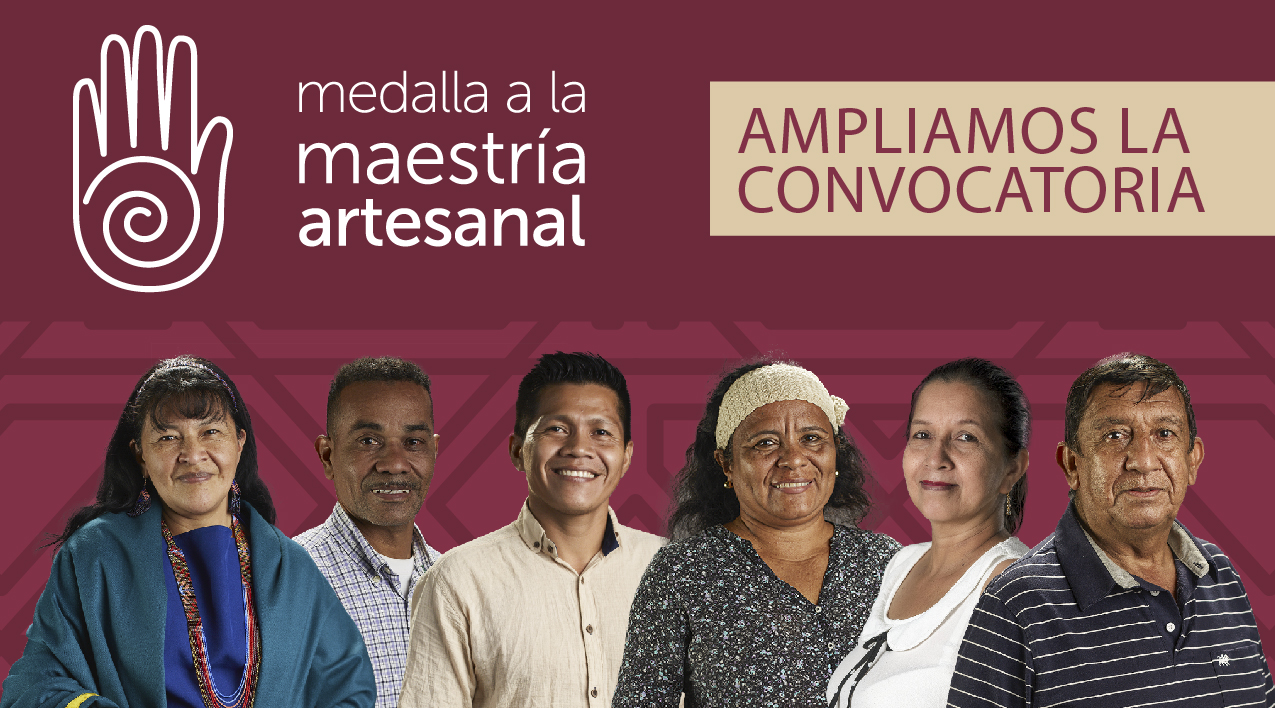 Convocatoria abierta Medalla a la Maestría Artesanal