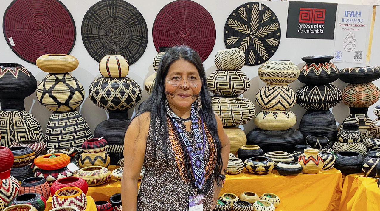 Participación de artesanos colombianos en ferias internacionales