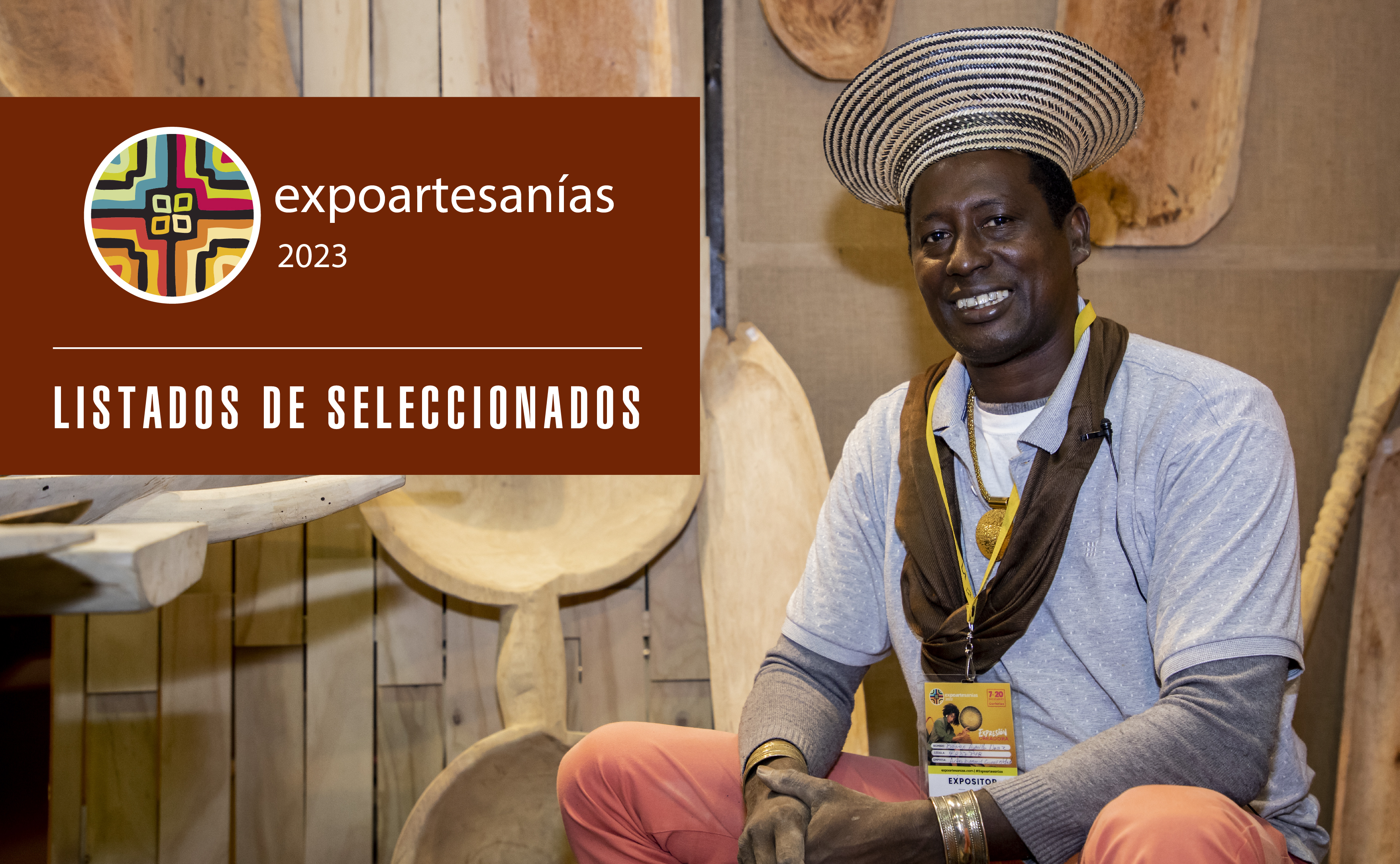 listado de seleccionados feria artesanal Expoartesanías 2023