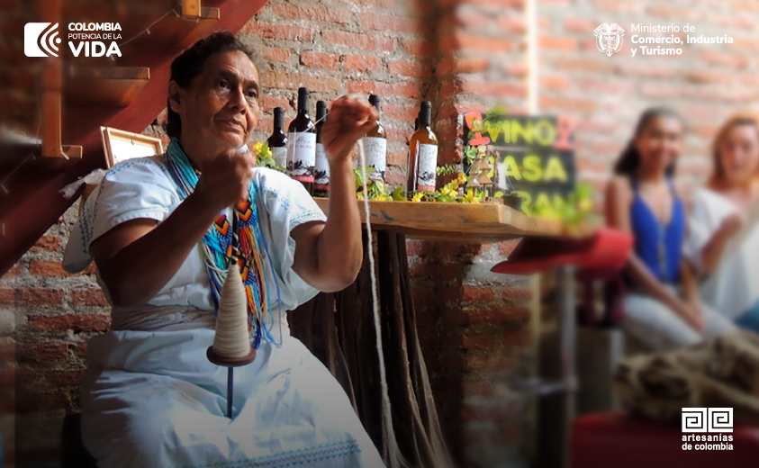Artesanos étnicos mas productivos para la paz