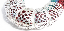 Collar Coral - Proyecto de Joyería. Artesanías de Colombia.