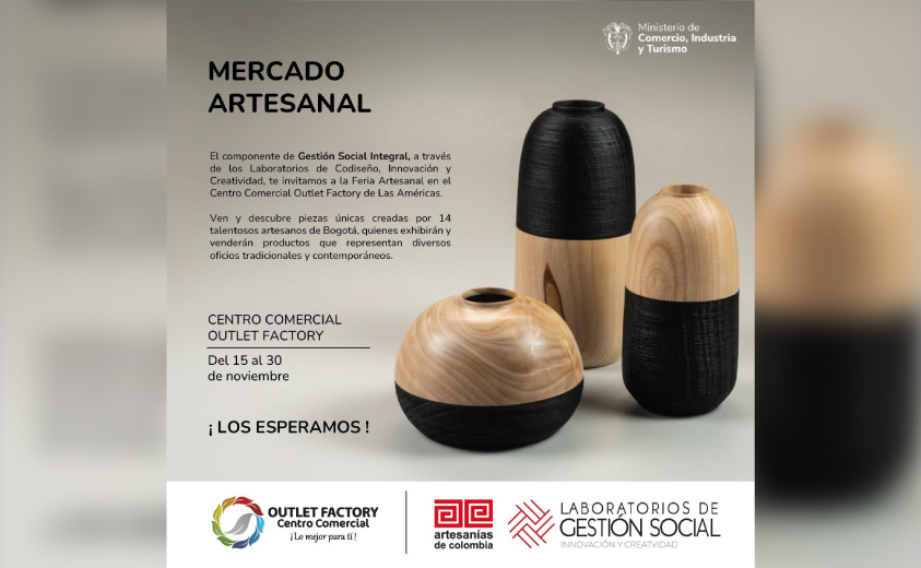 Feria Artesanal en Centro Comercial Outlet Factory de las Américas en la ciudad de Bogotá. Feria Artesanal en Centro Comercial Outlet Factory de las Américas en la ciudad de Bogotá.