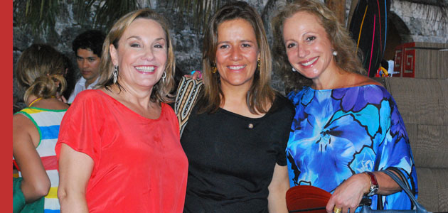 Primera dama de Chile, Cecilia Morel, Margarita Zabala, primera dama mexicana y Aida Furmanski.