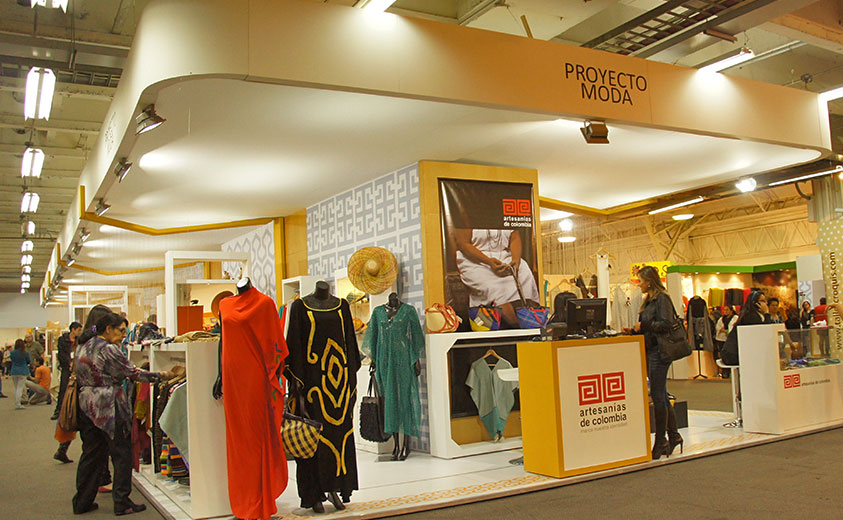 Stand proyecto moda, Expoartesanías 2012