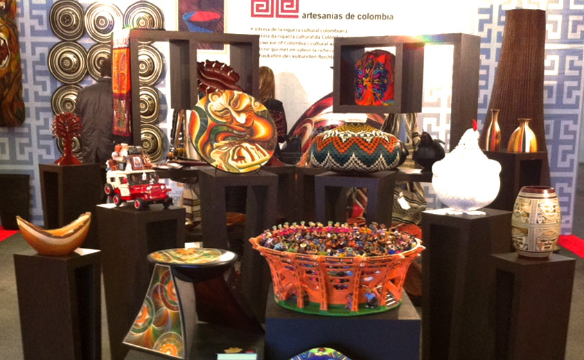 Stand de Artesanías de Colombia en Anato 2013