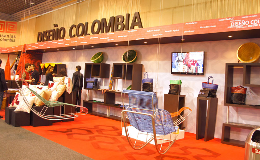 Pabellón Diseño Colombia, Expoartesanías 2012

