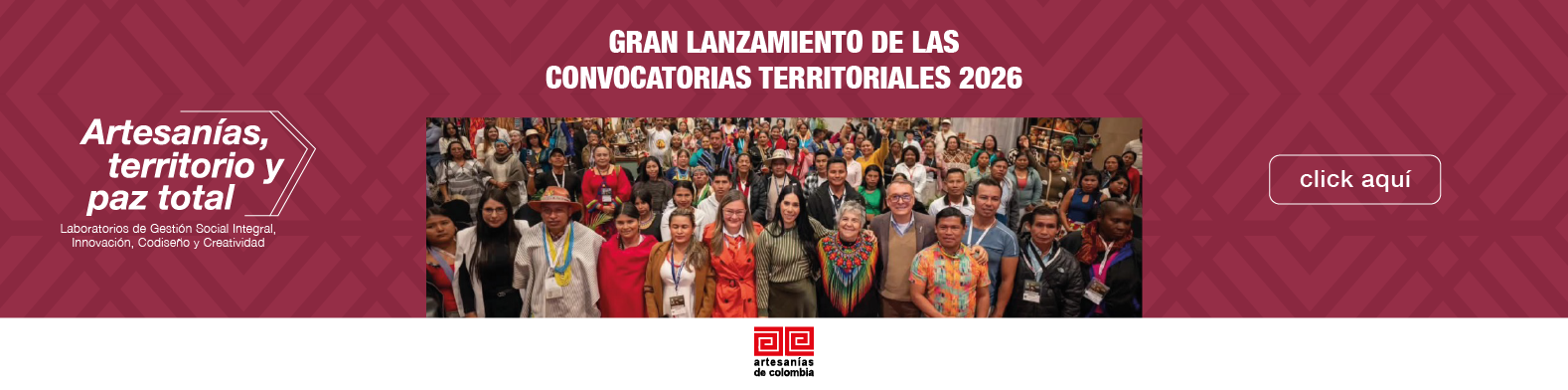 Artesanias territorio paz total