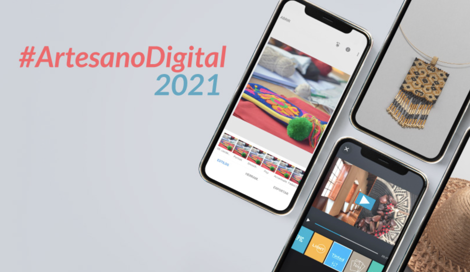 Artesanos reconocidos por #ArtesanoDigital en 2021