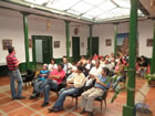 Visita a las comunidades beneficiarias, proyecto de propiedad intelectual