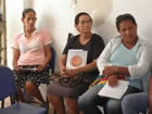 Visita a las comunidades beneficiarias, proyecto de propiedad intelectual