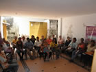 Visita a las comunidades beneficiarias, proyecto de propiedad intelectual